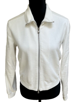 PHILLIP LIM Women's Ivory Cotton Basic Jacket, Size M