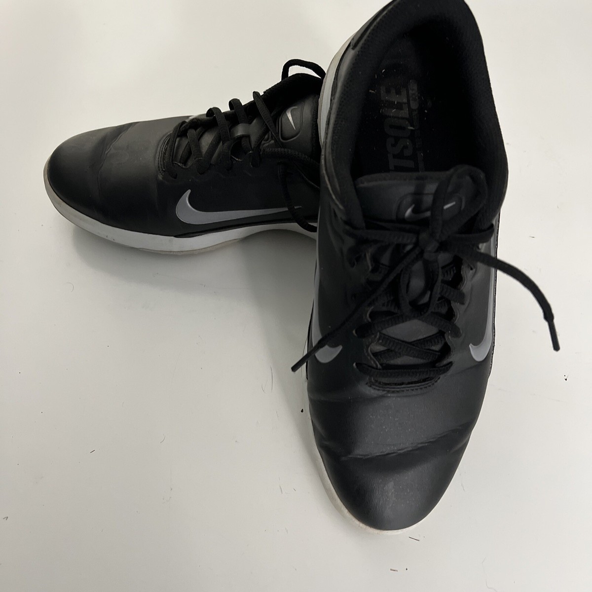 Nike Vapor Spikeless Black Grey Golf Shoes Fitsole Mens Sz 12 AQ2302-001 NO BOX Nike Vapor Spikeless Golf Shoes Fitsole Black - Men main image 4