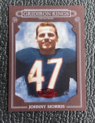  JOHNNY MORRIS 2009 GRIDIRON KINGS RED BORDER /100! CHICAGO BEARS!