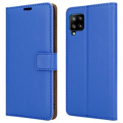 For Samsung Galaxy A12 Case, A125F Premium Leather Flip Stand Wallet Phone  Cover | eBay