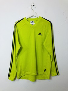 lime green adidas top