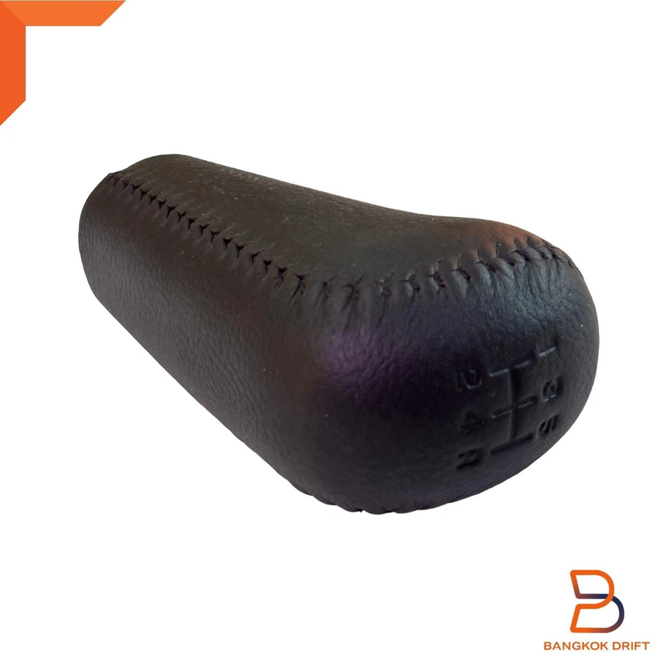 POMO DE CAMBIO DE MARCHAS DE CUERO 5 VELOCIDADES PARA MITSUBISHI TRITON L200 MN ML 05-14 2470A018XC  Foto 3 de 4