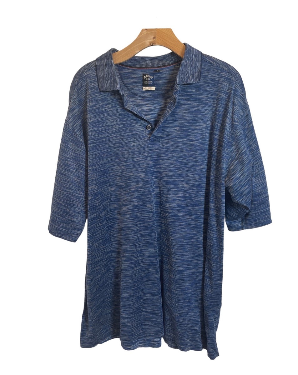 CALLAWAY Golf Polo Shirt Nordstrom 80's Two-Ply Double Mercerized