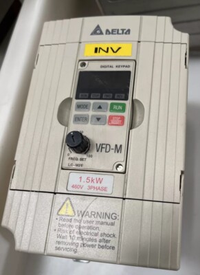 DELTA VFD015M43B Inverter AC Variable Frequency Drive | eBay