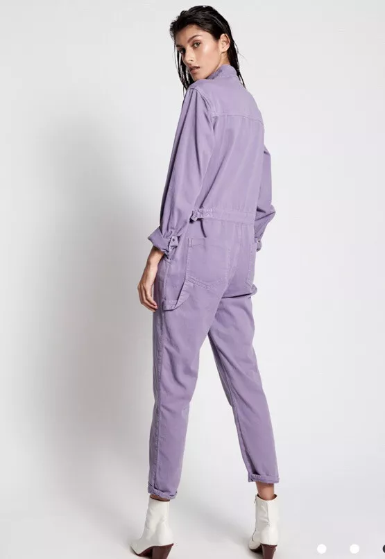 Free people purple jumpsuit 2025