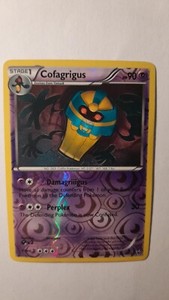Pokemon 2011 Cofagrigus Noble Victories REVERSE 46/101 Card