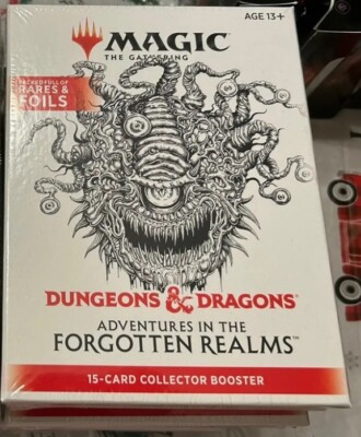 Magic MTG Adventures Forgotten Realms 15 Card Collectors Booster Sealed