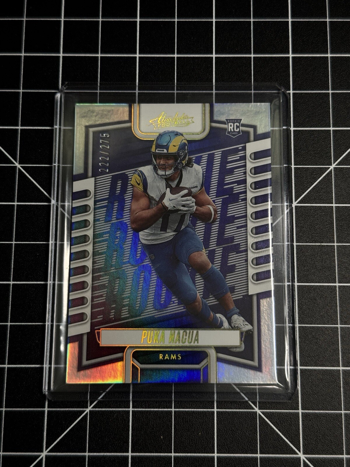 2023 Panini Absolute - Puka Nacua - Spectrum RC 222/275 (#189)