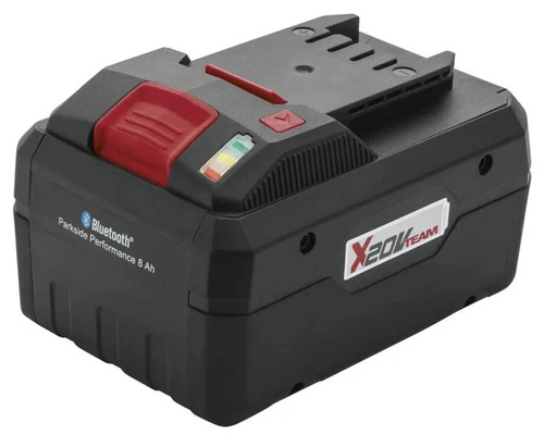 Batteria Parkside 20V 8Ah Smart Bluetooth PAPS 208 A1 X20V Litio