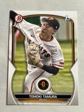 2023 Bowman NPB Tomoki Tamura Rookie RC 1st #BP-10 Yomiuri Giants
