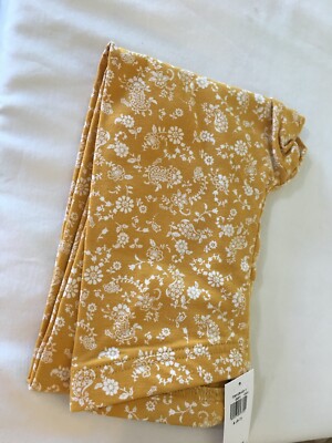 New Old Navy Girls Leggings Yellow Floral S,M,L,XL, XXL