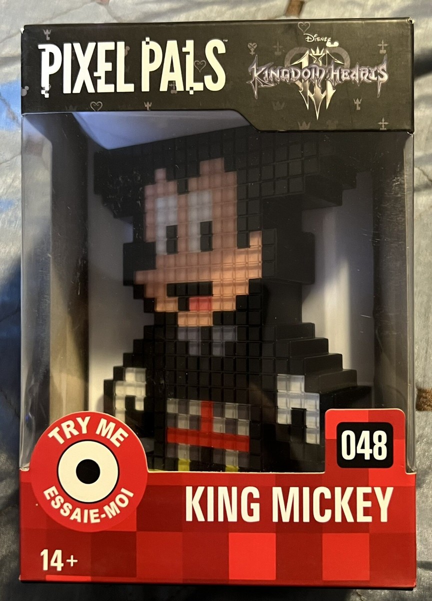 【激レア】　PIXEL PALS KING MICKEY キングダムハーツ Pixel Pals Disney King Mickey PDP light Up figurine Kingdom