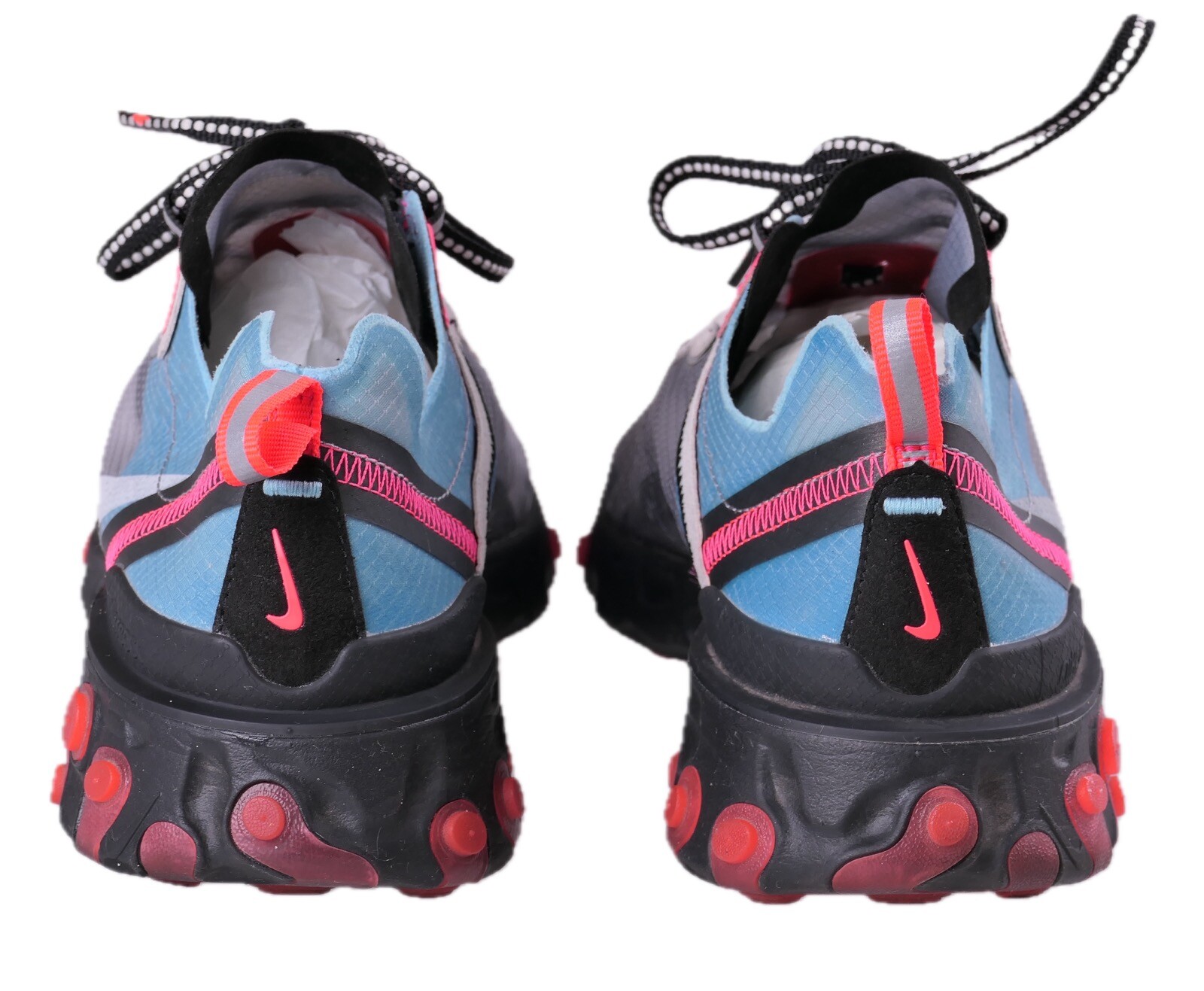 Nike 2018 React Element 87 Solar Red Sneakers Sho… - image 3
