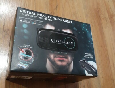 ReTrak Utopia 360 Virtual Reality Smartphone VR Headset Android Apple Brand New!