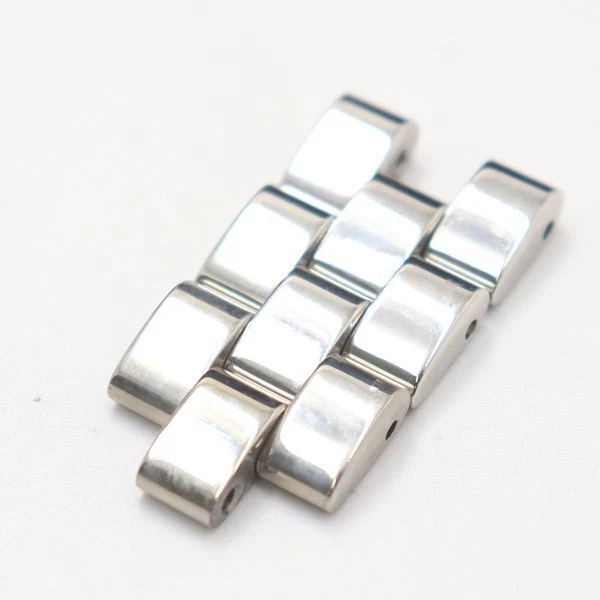 Bracelet montre femme Gucci authentique 3 maillons 3600L pièces argent 13 mm