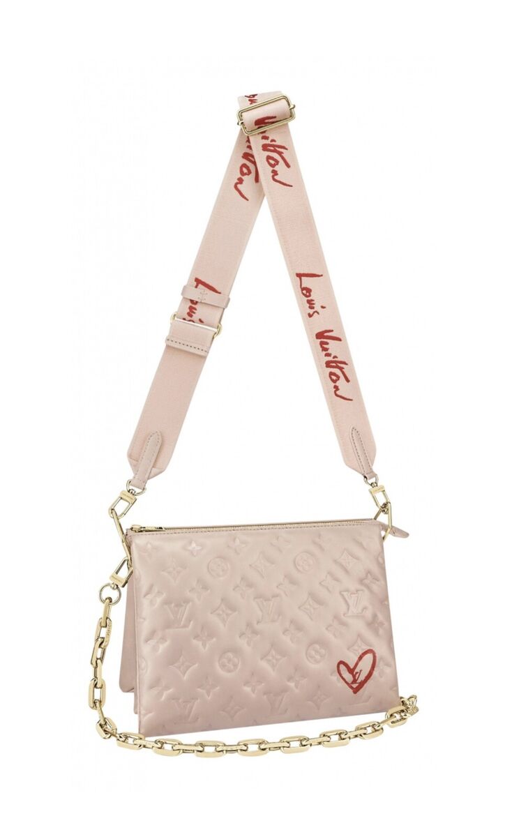 BRAND NEW LOUIS VUITTON COUSSIN PM FALL IN LOVE PINK BAG BRAND NEW LOUIS VUITTON COUSSIN PM FALL IN LOVE PINK BAG