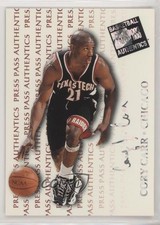 1998 Press Pass Authentics Hang Time Cory Carr #32 2ol