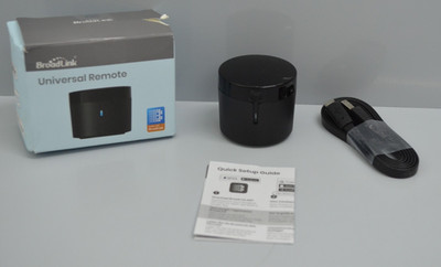 BroadLink RM4 mini S Universal IR Fernbedienung WLAN USB Temp Sensor Alexa - Neu