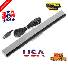Wired Remote Motion Sensor Bar IR Infrared Ray Inductor for Nintendo Wii / Wii U