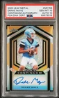 2023 Leaf Metal Drake Maye ROOKIE Continuum Autograph PSA 10 - 10 AUTO /200 RC