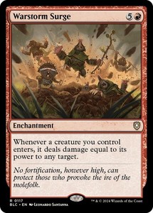 Warstorm Surge 117/356 Commander: Bloomburrow Rare