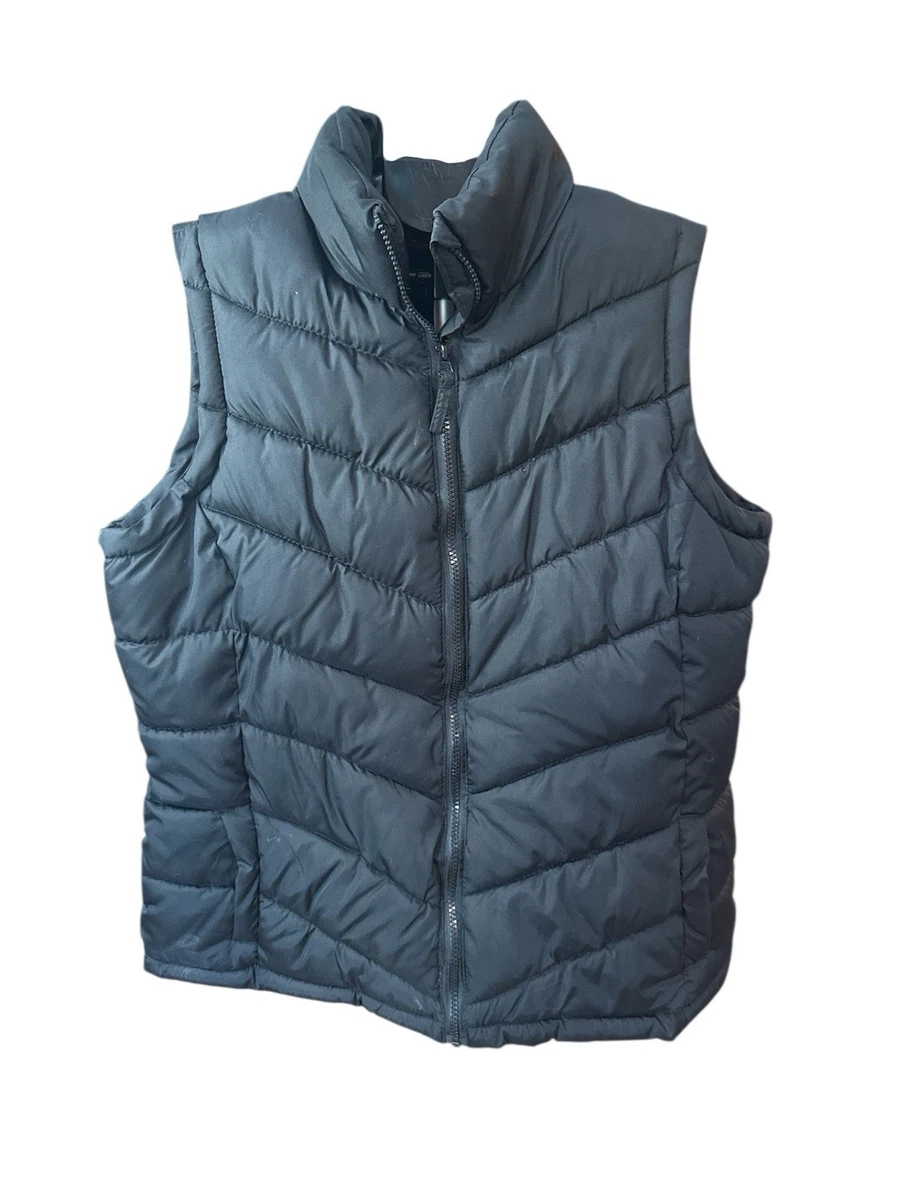 Veste Matelassée Faded Glory – Taille L – Noire – Occasion Très Bon état – Style Quilted/puffer – Pour Extérieur