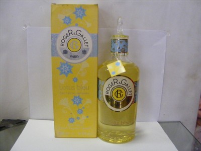 Eau De Toilette Roger & Gallet Lotus Bleu - Flacon Splash 500ml, Neuf, Origine France