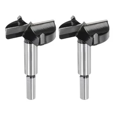 2pcs Forstner Drill Bit 60mm (2-3/8") K30/C1 Carbide Wood Hinge Hole Opener