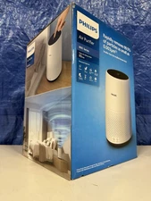 PHILIPS HEPA Air Purifier 800 Smart Series Energy Star Certified, White New