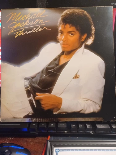 Michael Jackson - Thriller LP 1982 Epic QE 38112 LP VG+/VG+ Back Cover Error