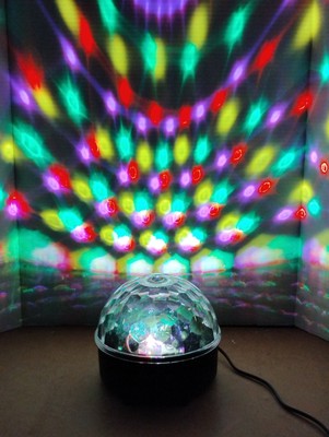 Memzuoix Disco Ball Dj Strobe Light with 6 Colors