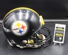 Terry Bradshaw Signed Riddell Full Size Helmet Steelers Autograph JSA ZJ23169