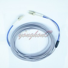 30M Armored Cable Fiber Patch Cord LC to LC UPC Pigtail Multi-Mode Cables Duplex