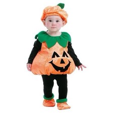 Totally Ghoul Infant/Toddler Pumpkin Vest Halloween Costume 1-2 Years