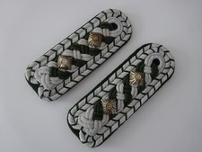 RK7) Original BGS Schulterklappen Stabsmeister im Bundesgrenzschutz