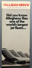 Allegheny Airlines Timetable Effective March 1, 1977