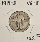 New Listing1919 D, STANDING LIBERTY QUARTER
