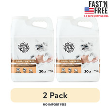 2 pack Special Kitty Clumping Clay Cat Litter, Unscented, 20 lbs Jug, 1 Count