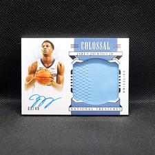 2018-19 Jaren Jackson Jr. National Treasures Colossal Material Autographs /99