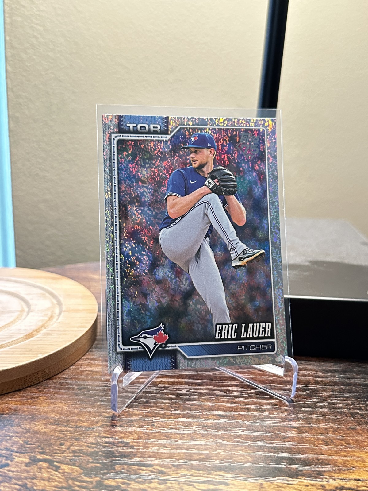 2026 Topps #175 Eric Lauer Holo Foil