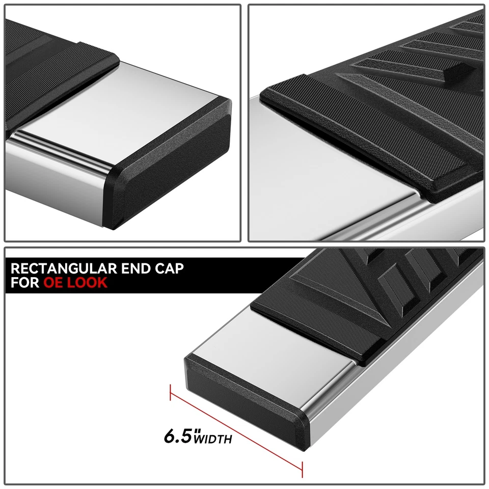 For 99-16 Ford F250 F350 F450 SD Extended Cab 6.5" Side Step Bar Running Boards - Изображение 3 из 4