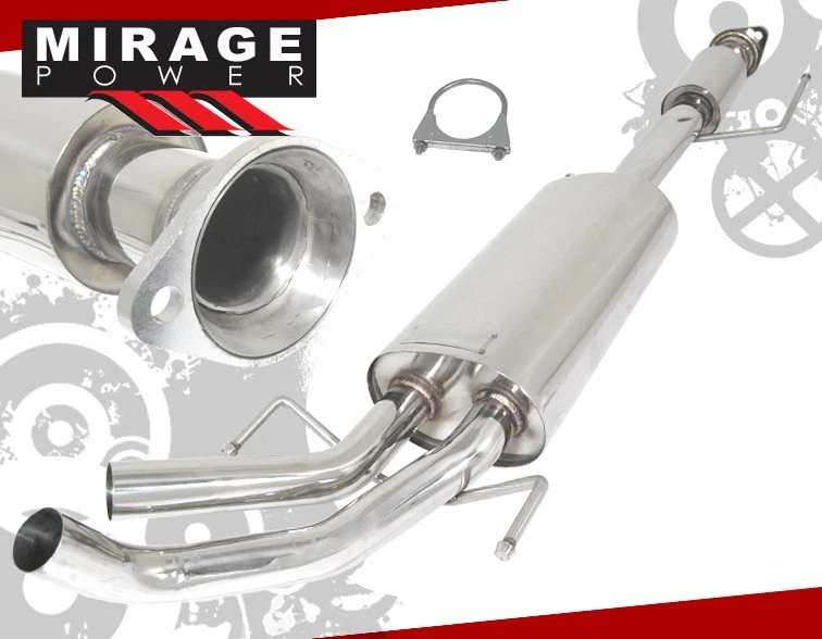 For 07-14 Toyota FJ Cruiser 4.0L V6 Stainless Steel Dual Catback Exhaust GODSNOW - Изображение 3 из 4