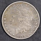 1879 Morgan Silver Dollar Philadelphia Mint No Mint Mark — Original Toning
