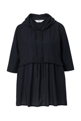 Angel of Style Damen große Größen Tunika A Linie Materialmix 849256