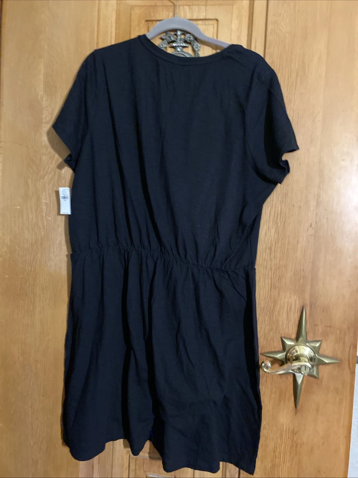 PALM ANGELS Abito donna Oldy Nav XXLo nero 100%ne cotone manic cortao camb