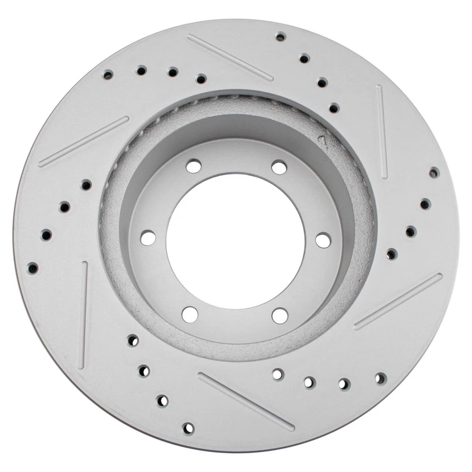 Front Brake Rotors Set For 1986-1991 Toyota 4Runner 1986-1995 Pickup - Image 3 of 4