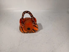 Vintage Murano Style Glass Purse, Cool Look!