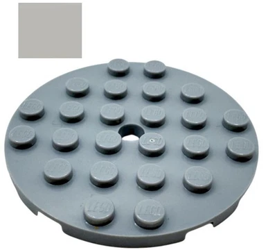 LEGO® Platte 6x6 rund hellgrau 11213 medium stone grey 6015349 Technic Star Wars - Bild 1 von 4
