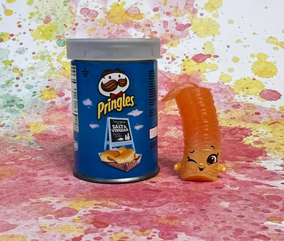 SHOPKINS Real Littles PRINGLES Salt & Vinegar Metallic Mystery Exclusive VHTF