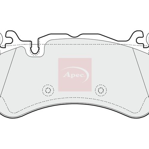 For MERCEDES GL-CLASS X166 2012 to 2015 BRAKE PADS (FRONT) (R90) PAD1616